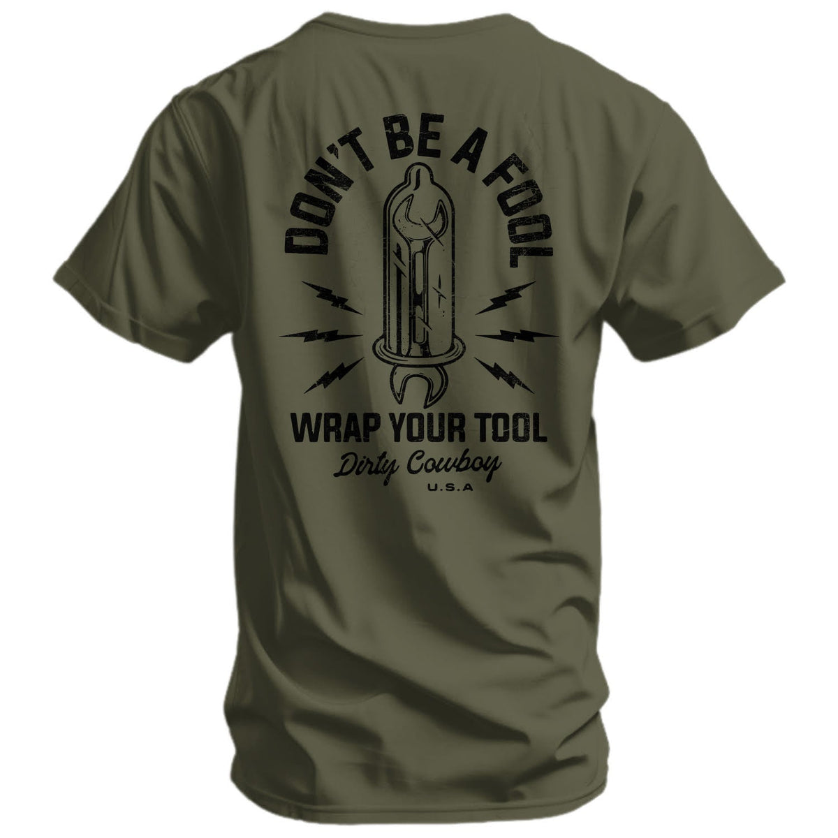 Don't Be a Fool. Wrap Your Tool Men's - Adult & Kids T-Shirts, Sweatshirts & Hoodies apparel design preview 9
