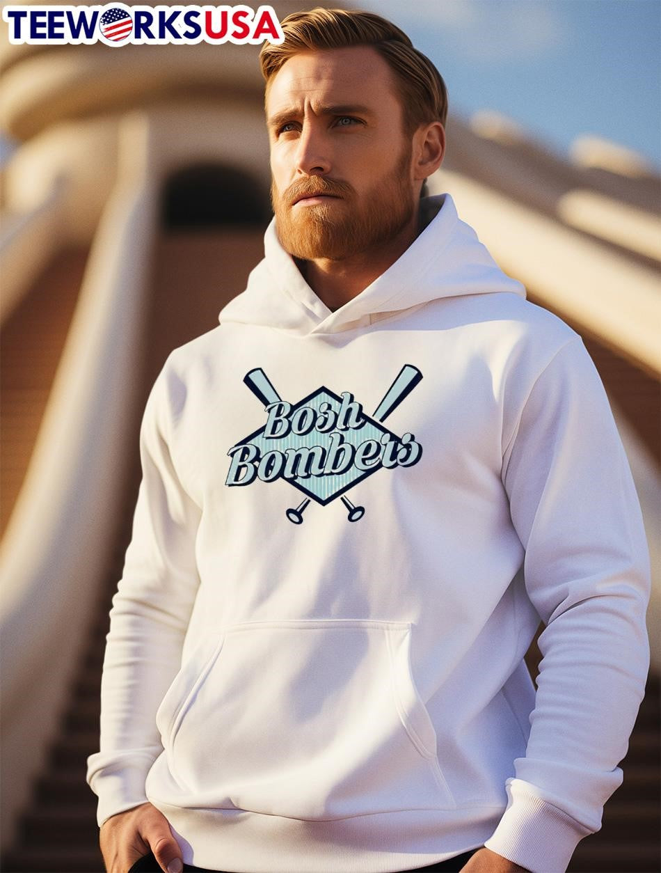 North Carolina UNC Baseball bosh bomber's - Adult & Kids T-Shirts, Sweatshirts & Hoodies apparel design preview 2