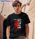 Champions you'll never walk alone LFC - Adult & Kids T-Shirts, Sweatshirts & Hoodies apparel design preview 1