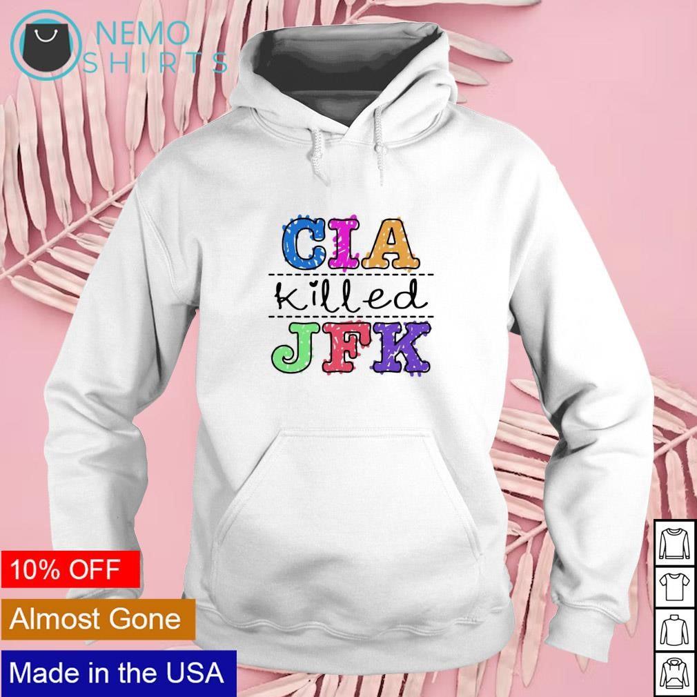 CIA killed JFK - Adult & Kids T-Shirts, Sweatshirts & Hoodies apparel design preview 2