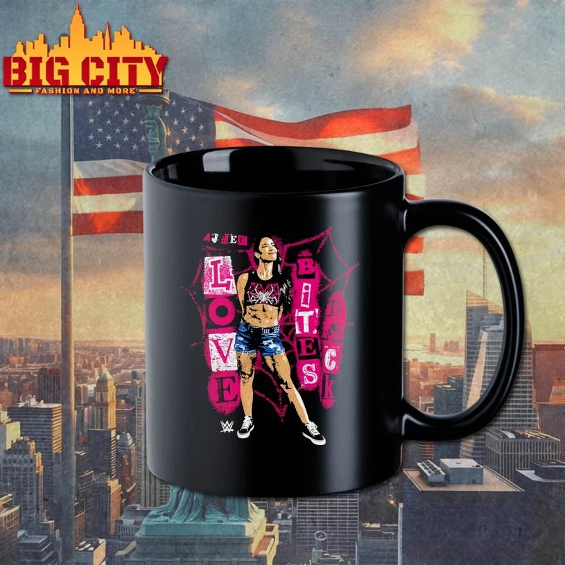 AJ Lee Love Bites Back WHT - Adult & Kids T-Shirts, Sweatshirts & Hoodies apparel design preview 3