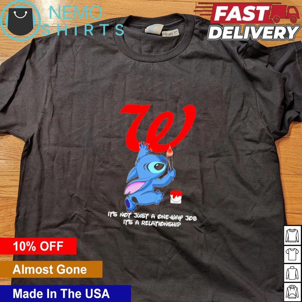 Washington Nationals Stitch it's not just a one way - Adult & Kids T-Shirts, Sweatshirts & Hoodies apparel design preview 4
