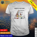Modern day food pyramid anti depressants oat milk - Adult & Kids T-Shirts, Sweatshirts & Hoodies apparel design preview 1