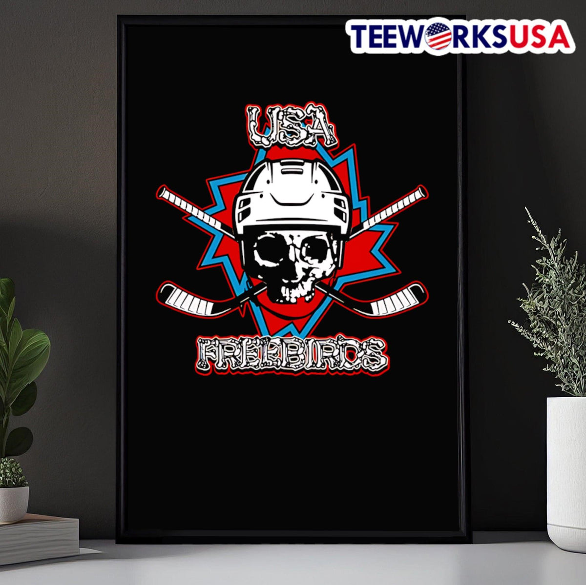 Freebirds Skynyrd 25 skull - Adult & Kids T-Shirts, Sweatshirts & Hoodies apparel design preview 5