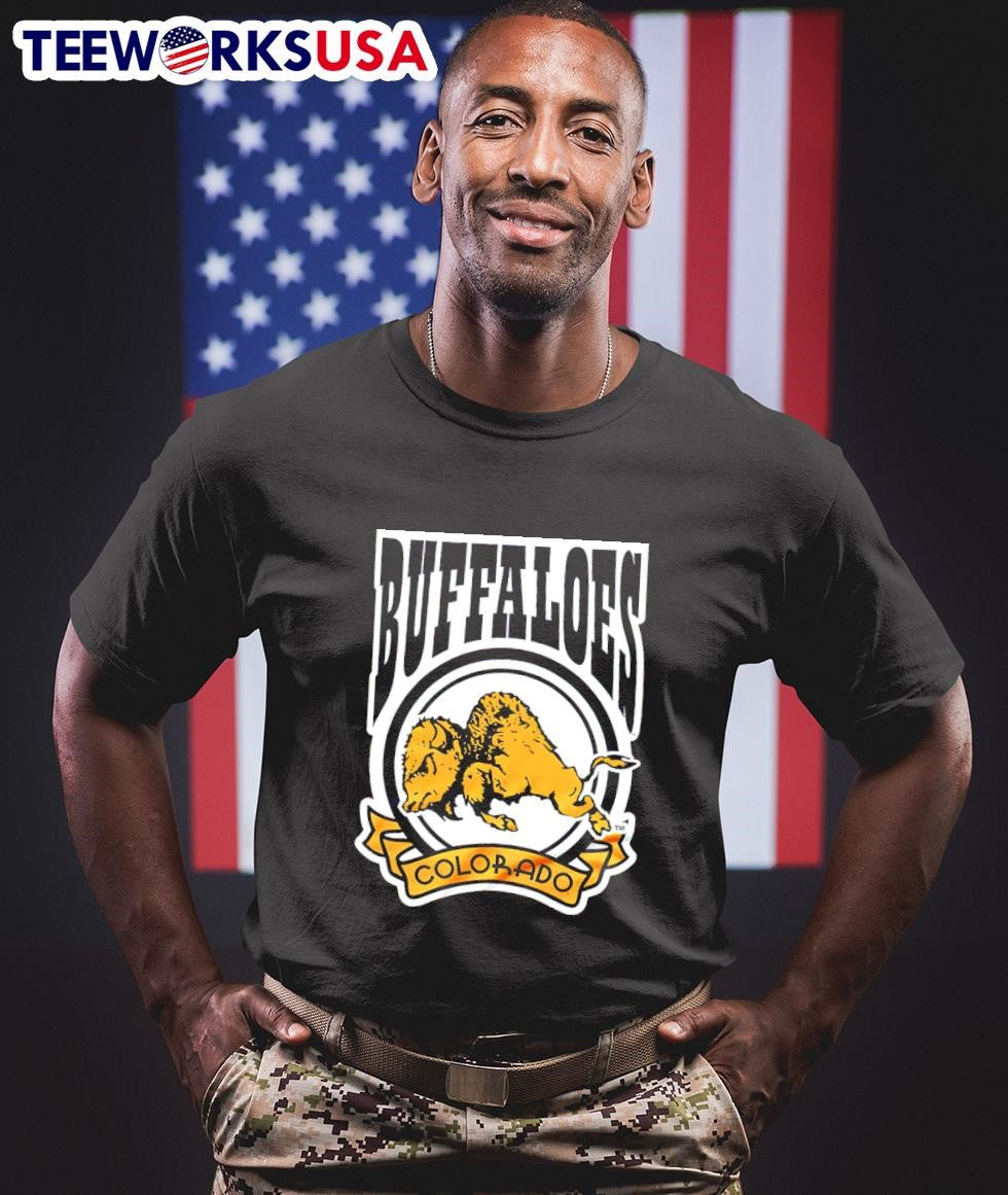 Colorado Buffaloes Cola rettro - Adult & Kids T-Shirts, Sweatshirts & Hoodies apparel design preview 1