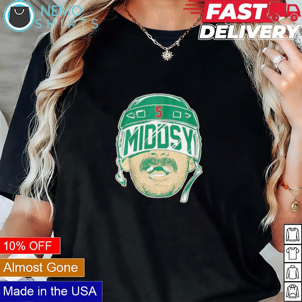 Middsy Jake Middleton Minnesota Wild swag head - Adult & Kids T-Shirts, Sweatshirts & Hoodies apparel design preview 1