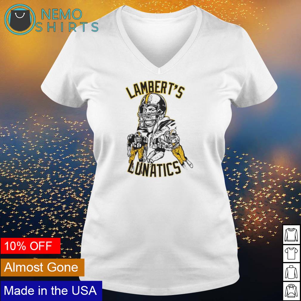 Jack Lambert lambert's lunatics - Adult & Kids T-Shirts, Sweatshirts & Hoodies apparel design preview 5