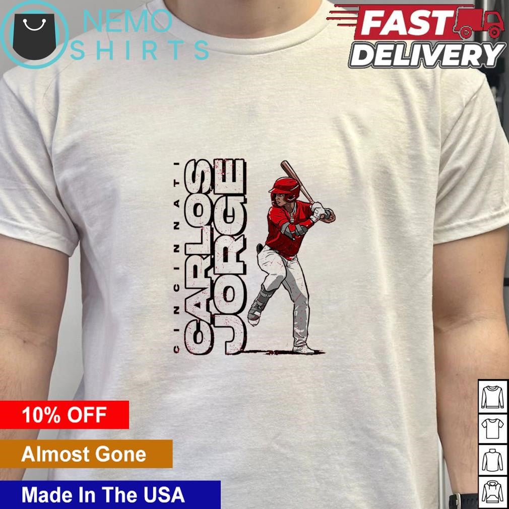 Carlos Jorge Cincinnati baseball player - Adult & Kids T-Shirts, Sweatshirts & Hoodies apparel design preview 5