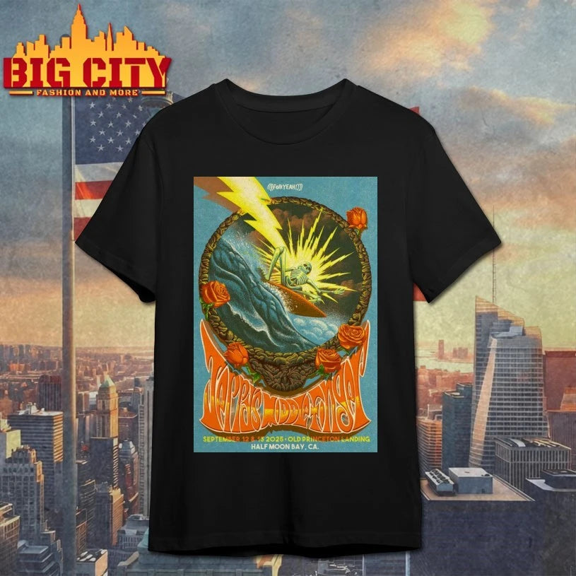 Jerry's Middle Finger Half Moon Bay California Poster - Adult & Kids T-Shirts, Sweatshirts & Hoodies apparel design preview 1