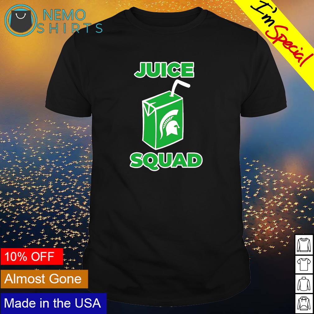 Michigan State Spartans juice squad - Adult & Kids T-Shirts, Sweatshirts & Hoodies apparel design preview 1