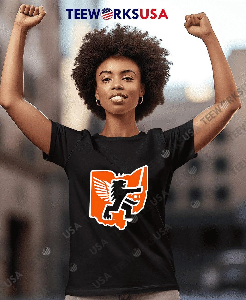 FCC Ohio Knifey Lion - Adult & Kids T-Shirts, Sweatshirts & Hoodies apparel design preview 7