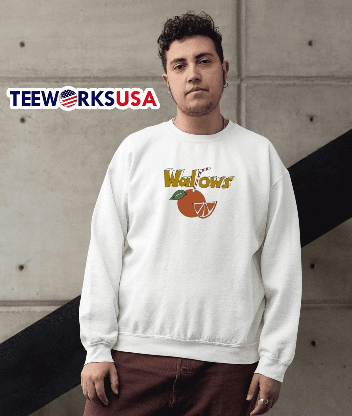 Wallows Orange juice - Adult & Kids T-Shirts, Sweatshirts & Hoodies apparel design preview 3