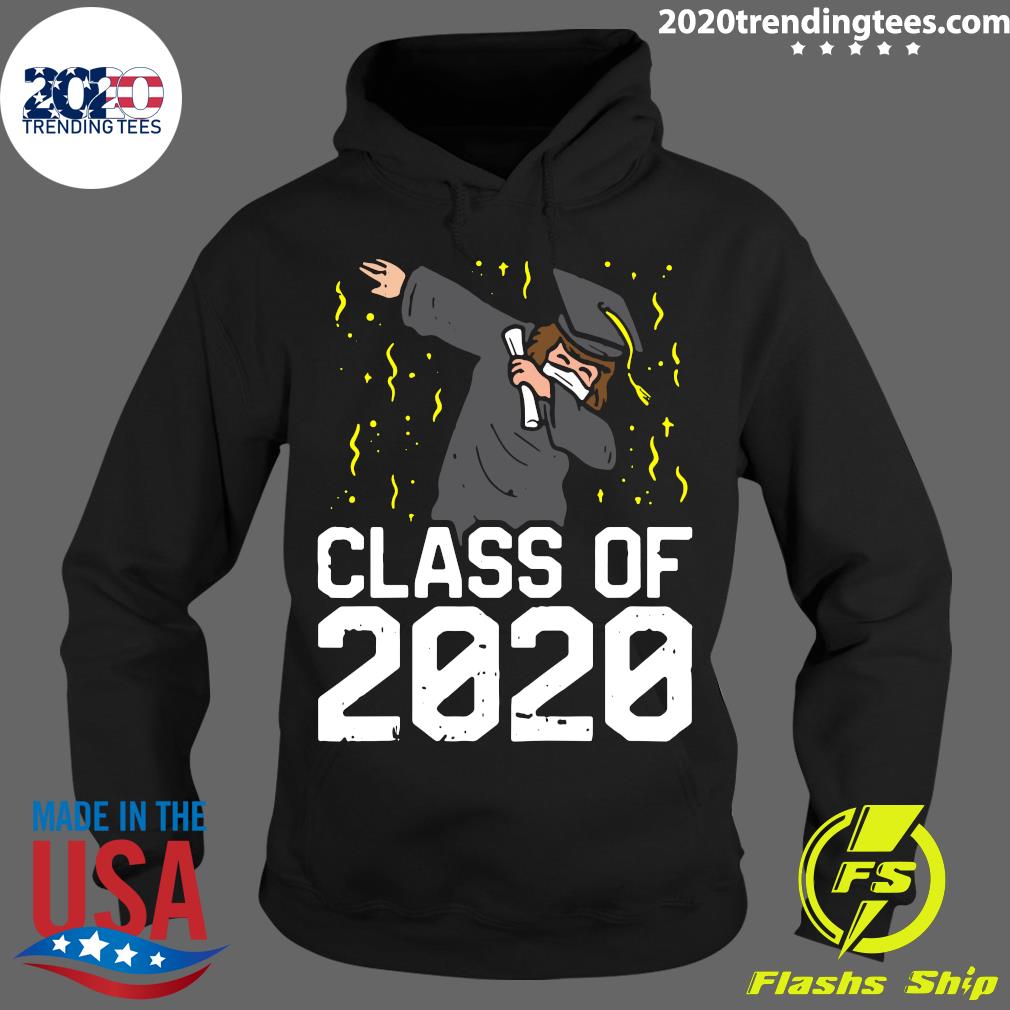 Dabbing Graduate Class Of 2020 Social Distancing - Adult & Kids T-Shirts, Sweatshirts & Hoodies apparel design preview 2