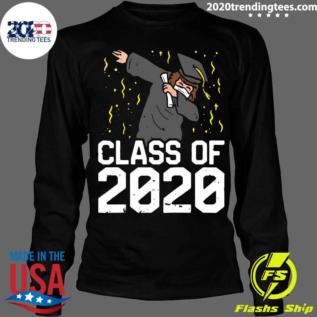 Dabbing Graduate Class Of 2020 Social Distancing - Adult & Kids T-Shirts, Sweatshirts & Hoodies apparel design preview 4