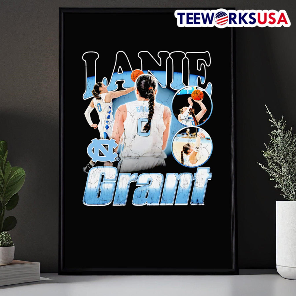 Lanie Grant UNC Tar Heels 90s graphic - Adult & Kids T-Shirts, Sweatshirts & Hoodies apparel design preview 5