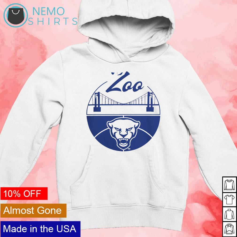 Pitt Panthers basketball Akland Zoo panther circle - Adult & Kids T-Shirts, Sweatshirts & Hoodies apparel design preview 2