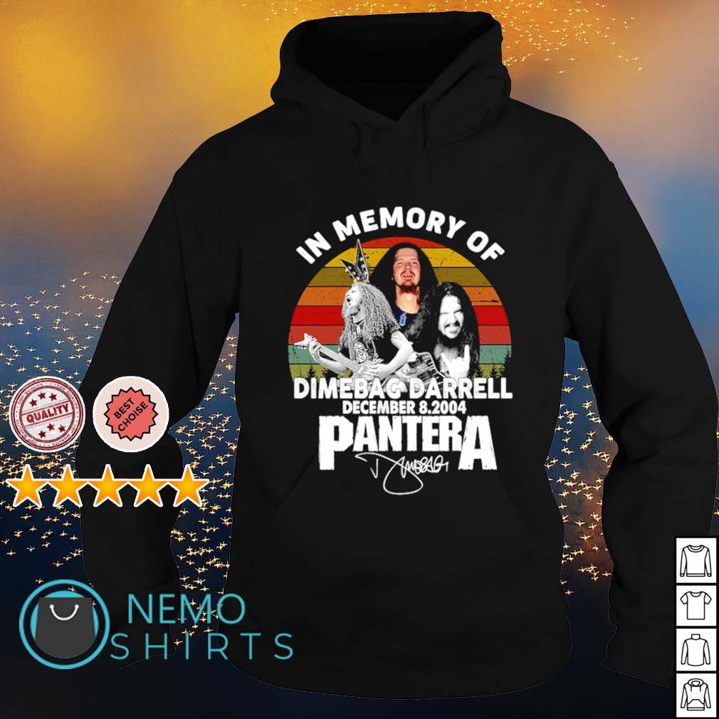 In memory of Dimebag Darrell December 8 2004 Pantera - Adult & Kids T-Shirts, Sweatshirts & Hoodies apparel design preview 2
