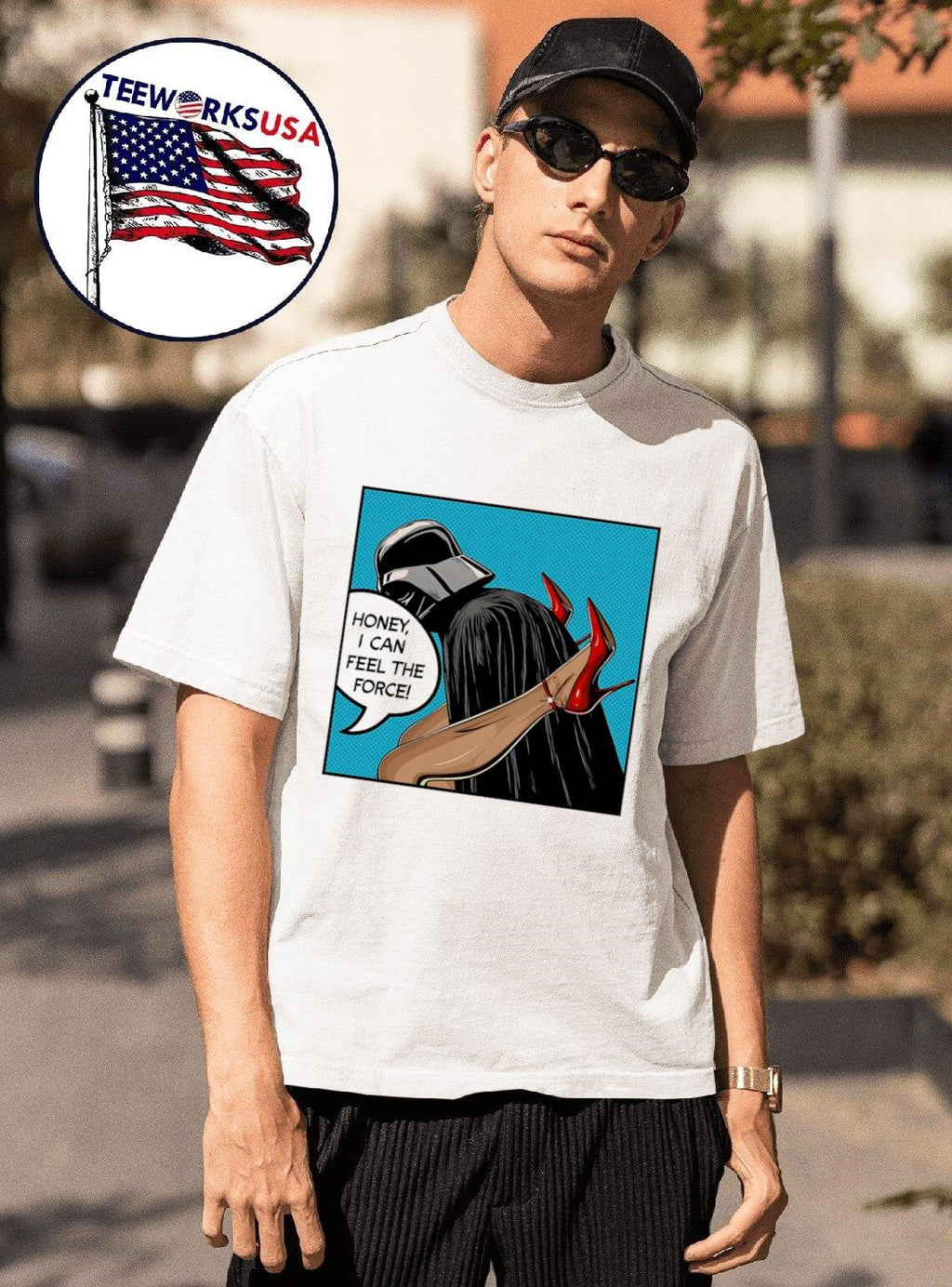 Honey I can feel the Force - Adult & Kids T-Shirts, Sweatshirts & Hoodies apparel design preview 1