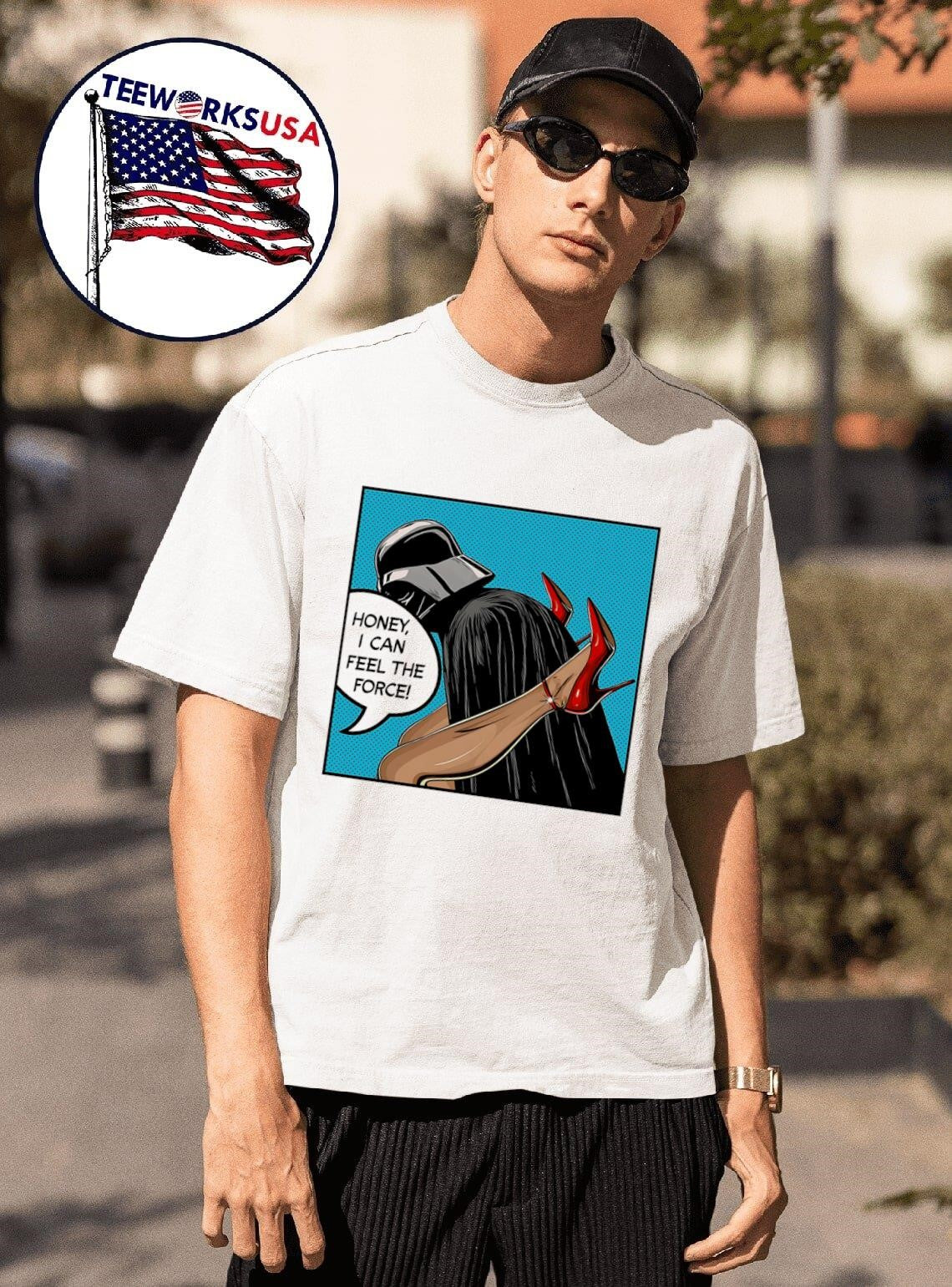 Honey I can feel the Force - Adult & Kids T-Shirts, Sweatshirts & Hoodies apparel design preview 1