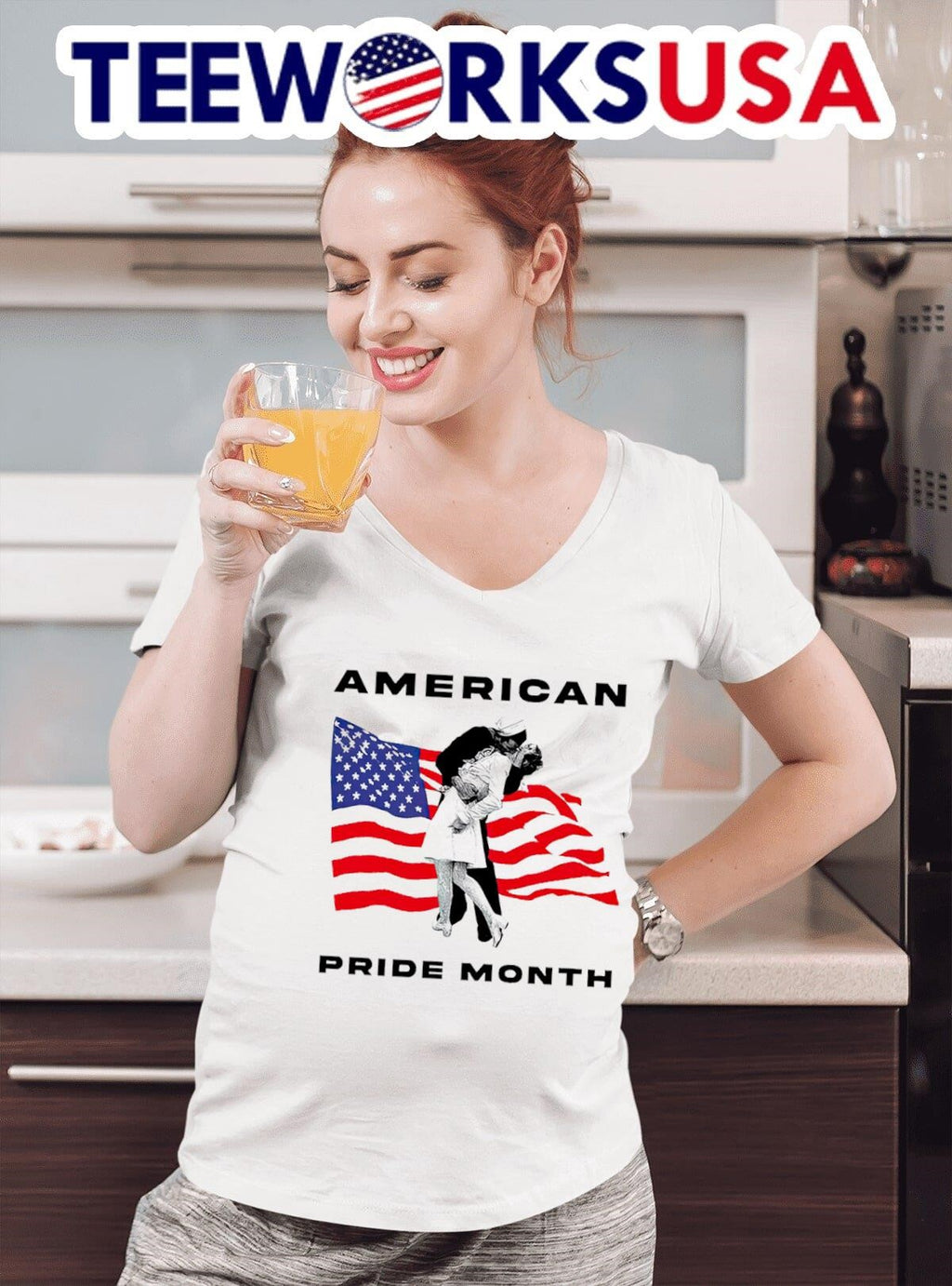Sean Strickland American pride month - Adult & Kids T-Shirts, Sweatshirts & Hoodies apparel design preview 4