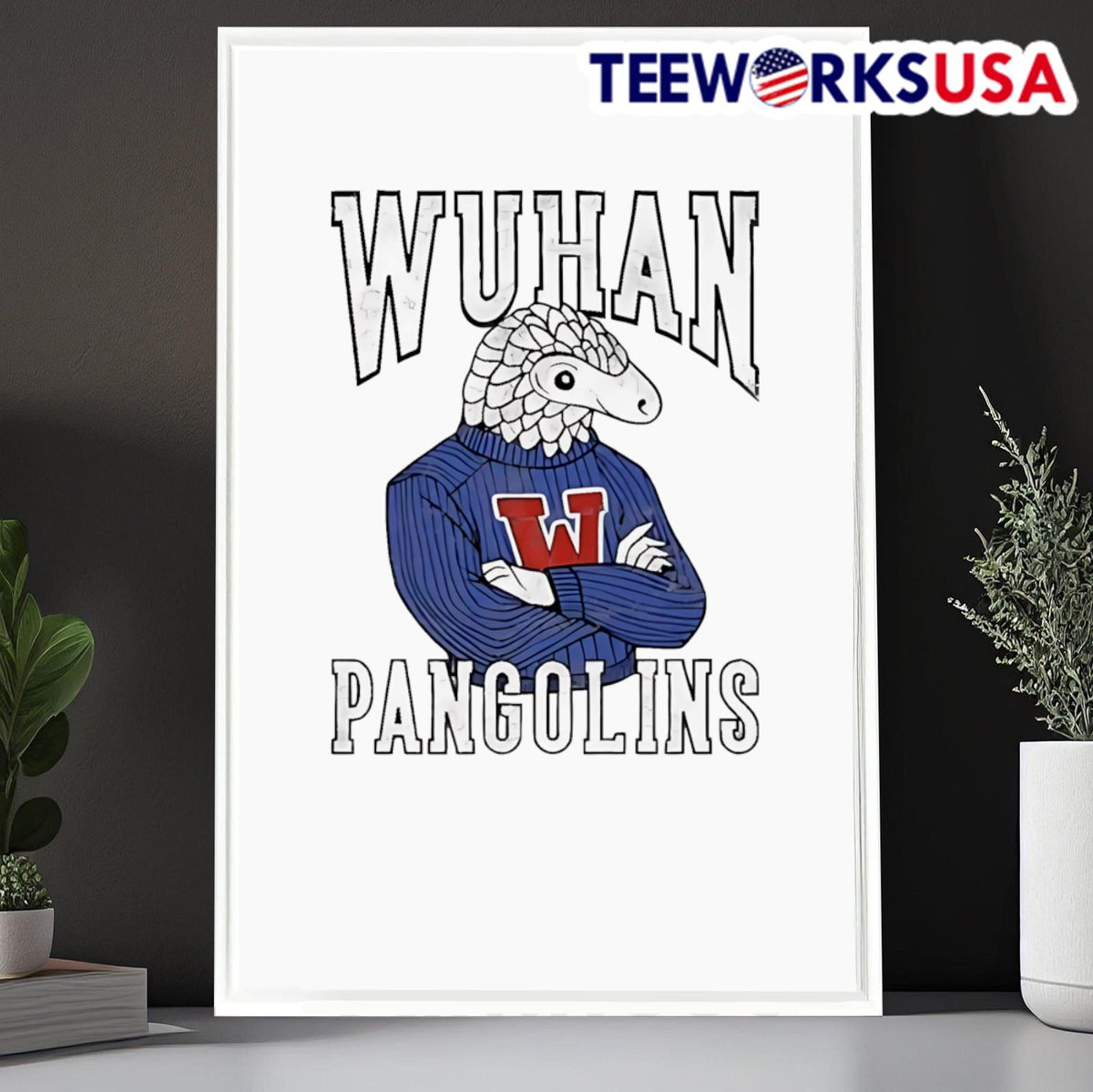 Wuhan pangolins - Adult & Kids T-Shirts, Sweatshirts & Hoodies apparel design preview 6
