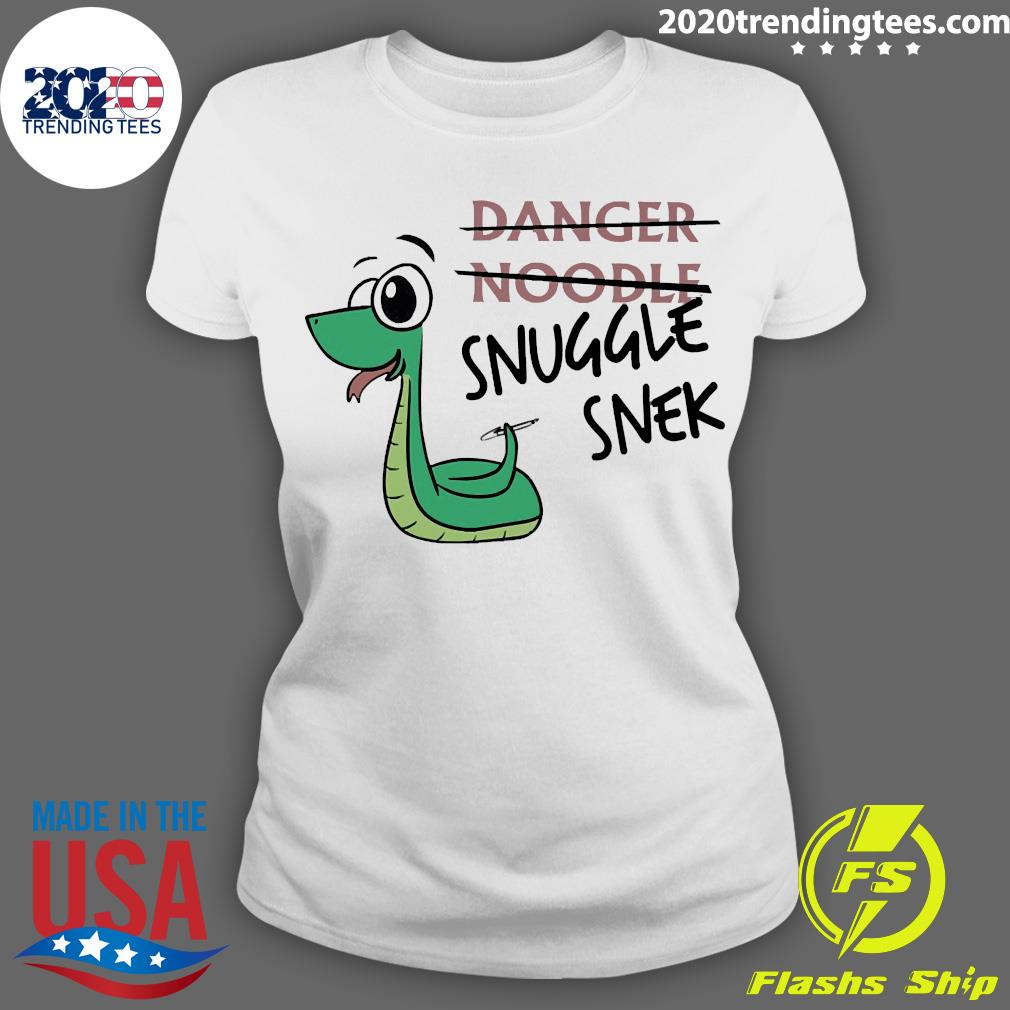Danger Noodle Snuggle Snek - Adult & Kids T-Shirts, Sweatshirts & Hoodies apparel design preview 3