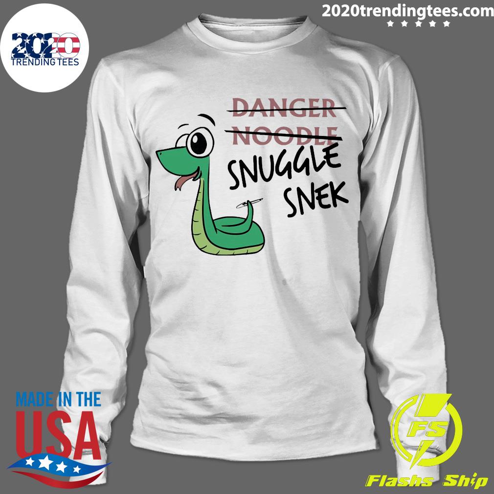 Danger Noodle Snuggle Snek - Adult & Kids T-Shirts, Sweatshirts & Hoodies apparel design preview 4