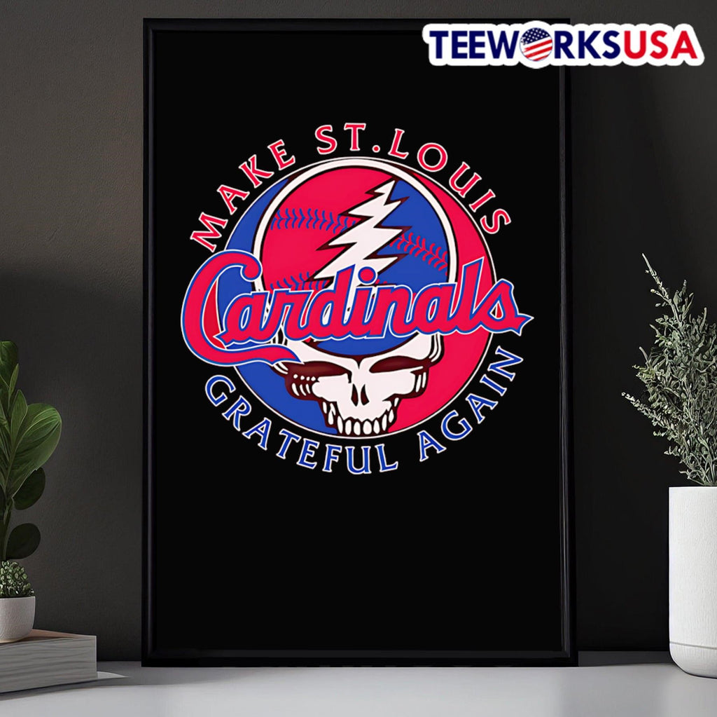 Make St Louis Cardinals Grateful again - Adult & Kids T-Shirts, Sweatshirts & Hoodies apparel design preview 5