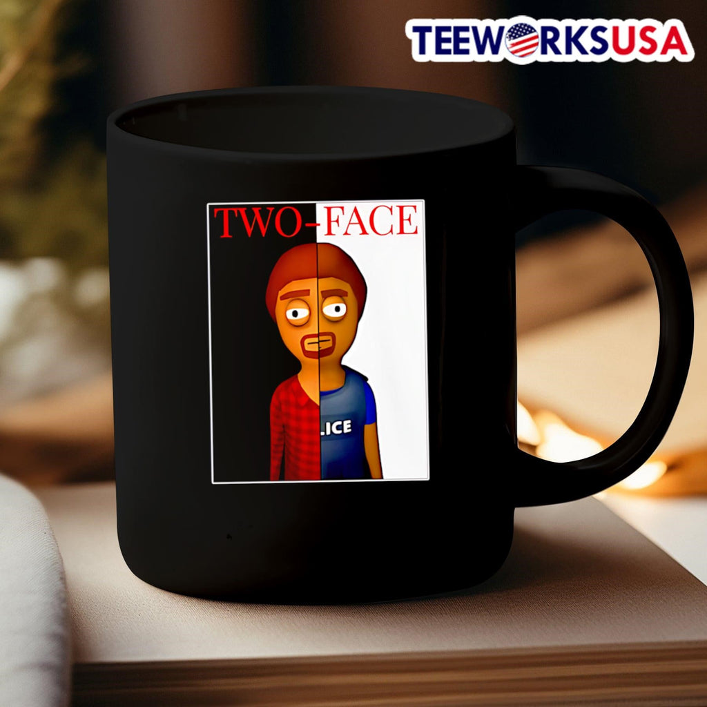 Scheduleshirts Two-Face - Adult & Kids T-Shirts, Sweatshirts & Hoodies apparel design preview 3