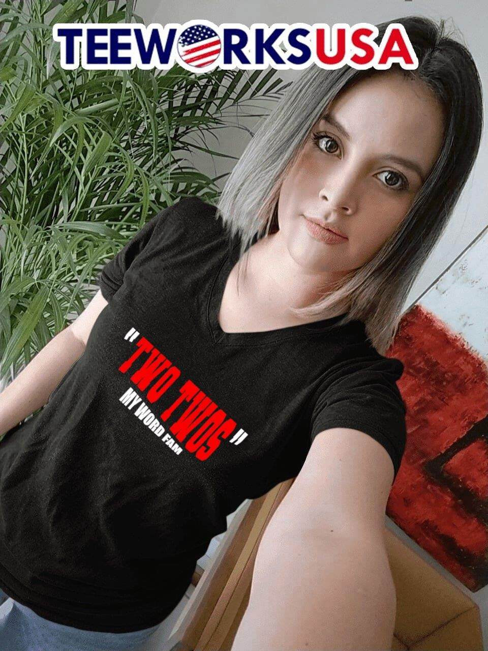 Two Twos My Word Fam 2025 - Adult & Kids T-Shirts, Sweatshirts & Hoodies apparel design preview 7