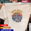 Moo Deng cute hippo - Adult & Kids T-Shirts, Sweatshirts & Hoodies apparel design preview 1