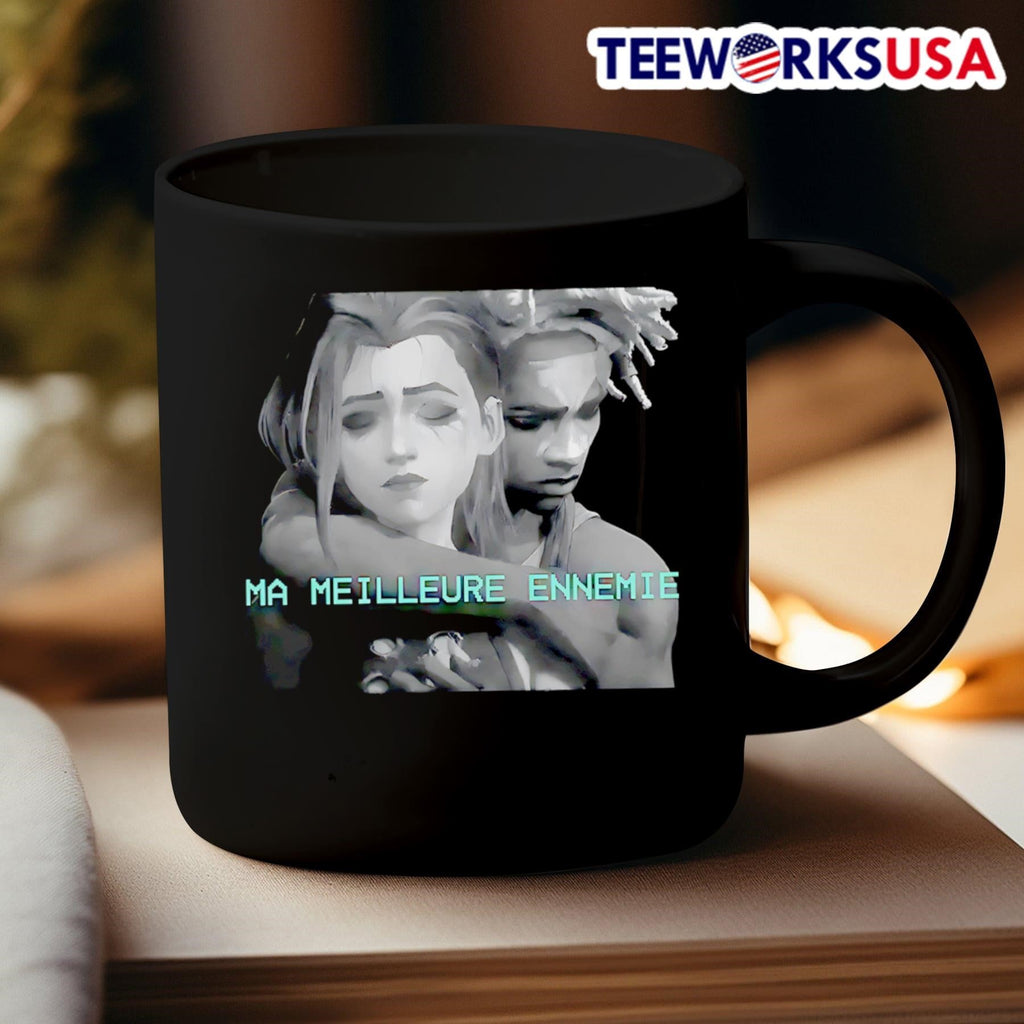 Ma Meilleure Ennemie Jinx and Ekko - Adult & Kids T-Shirts, Sweatshirts & Hoodies apparel design preview 3