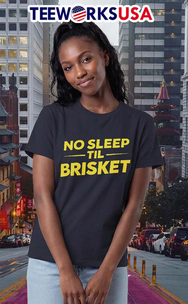 No Sleep Til Brisket - Adult & Kids T-Shirts, Sweatshirts & Hoodies apparel design preview 2
