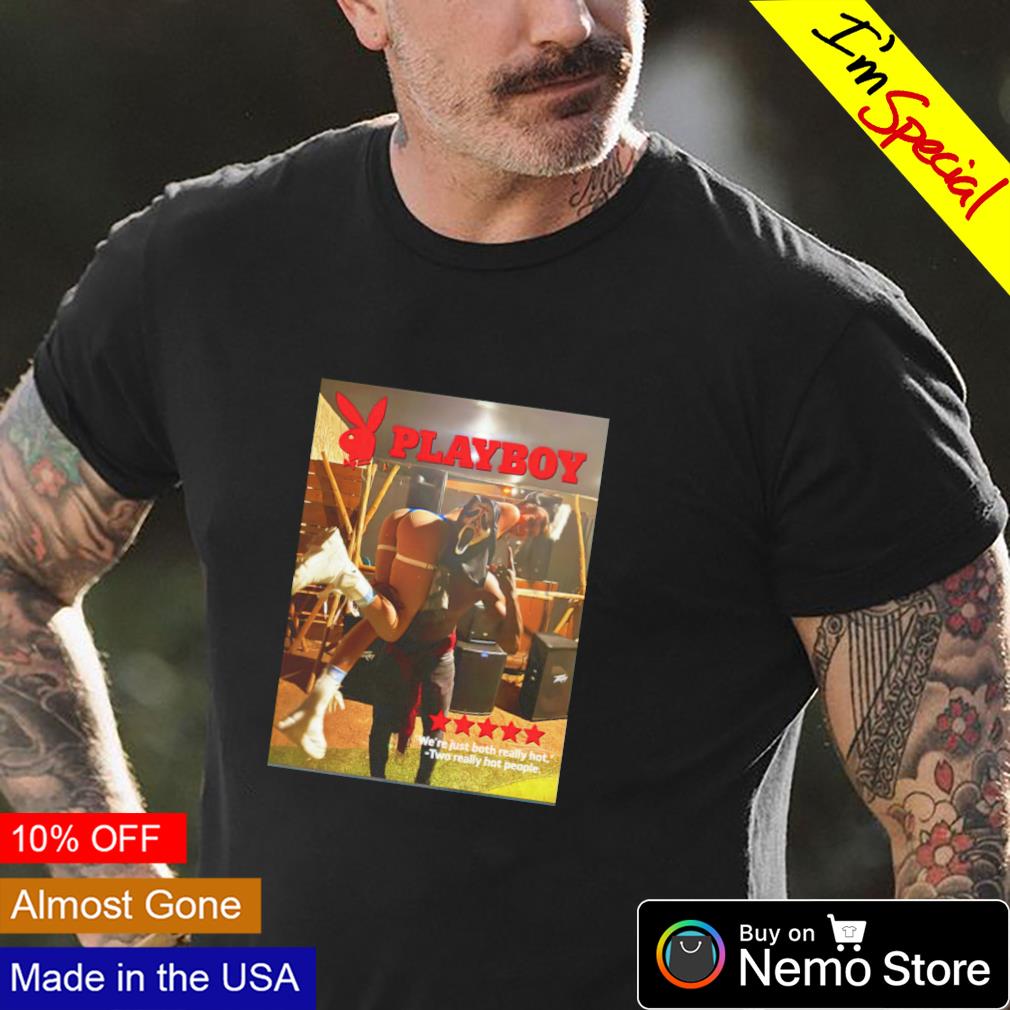 Playboy we're just both really hot two people - Adult & Kids T-Shirts, Sweatshirts & Hoodies apparel design preview 4