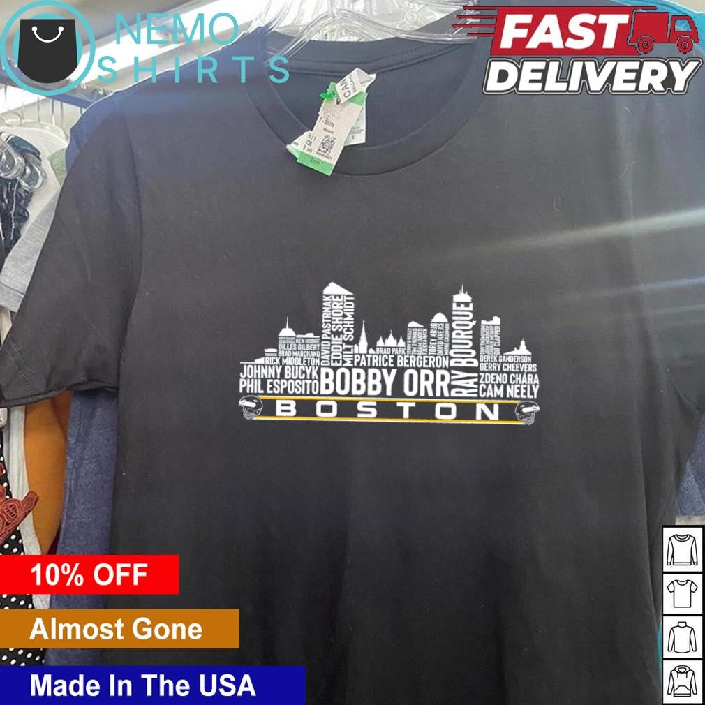 Boston Bruins players names city - Adult & Kids T-Shirts, Sweatshirts & Hoodies apparel design preview 5