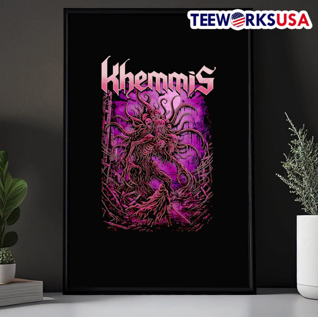 Khemmis Abomination - Adult & Kids T-Shirts, Sweatshirts & Hoodies apparel design preview 5