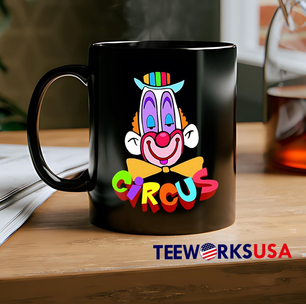 Funny Clown Circus Face - Adult & Kids T-Shirts, Sweatshirts & Hoodies apparel design preview 2