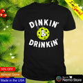 Dinkin' and drinkin' pickleball - Adult & Kids T-Shirts, Sweatshirts & Hoodies apparel design preview 1