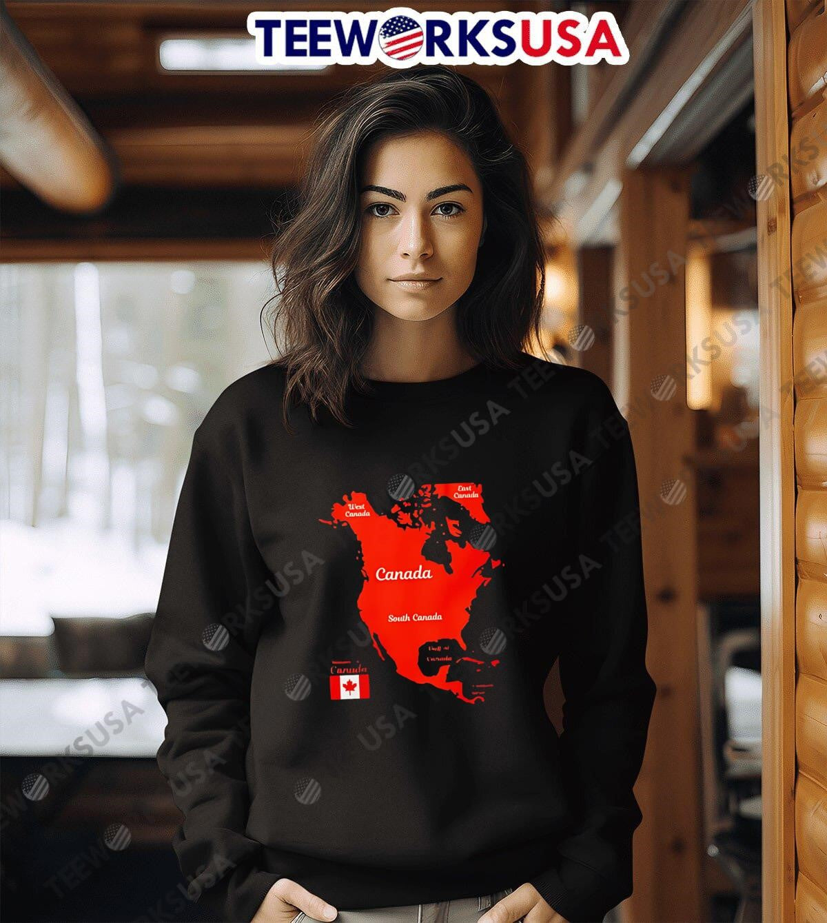 Problem solved love Canada - Adult & Kids T-Shirts, Sweatshirts & Hoodies apparel design preview 6