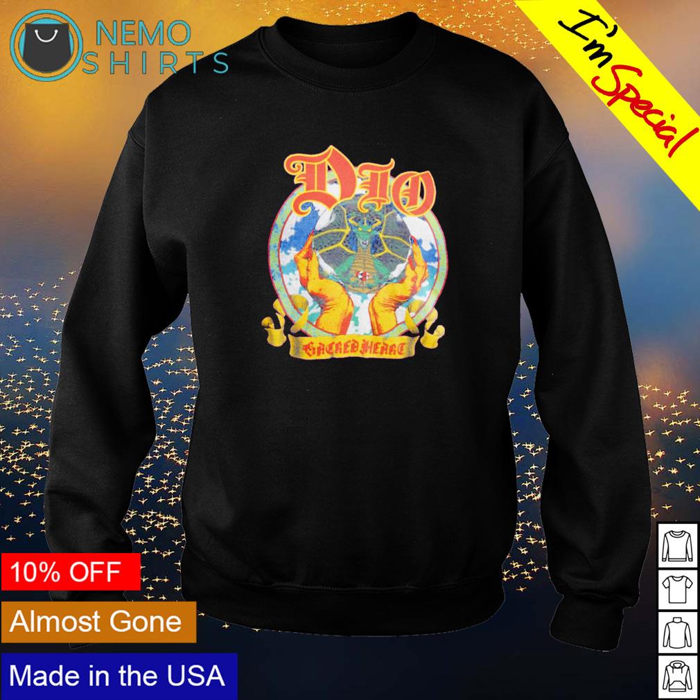 Eddie Munson dio sacred heart - Adult & Kids T-Shirts, Sweatshirts & Hoodies apparel design preview 4