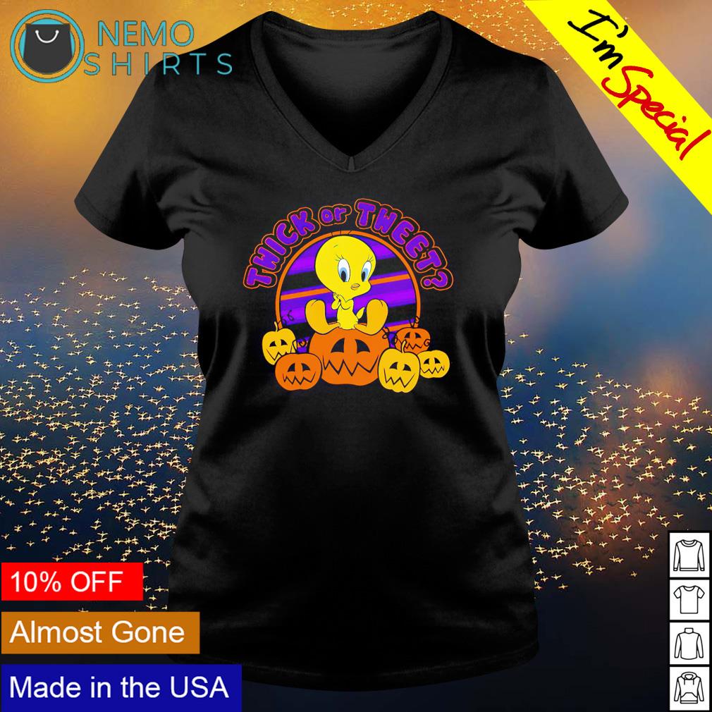 Tweety Halloween twick or tweet - Adult & Kids T-Shirts, Sweatshirts & Hoodies apparel design preview 5
