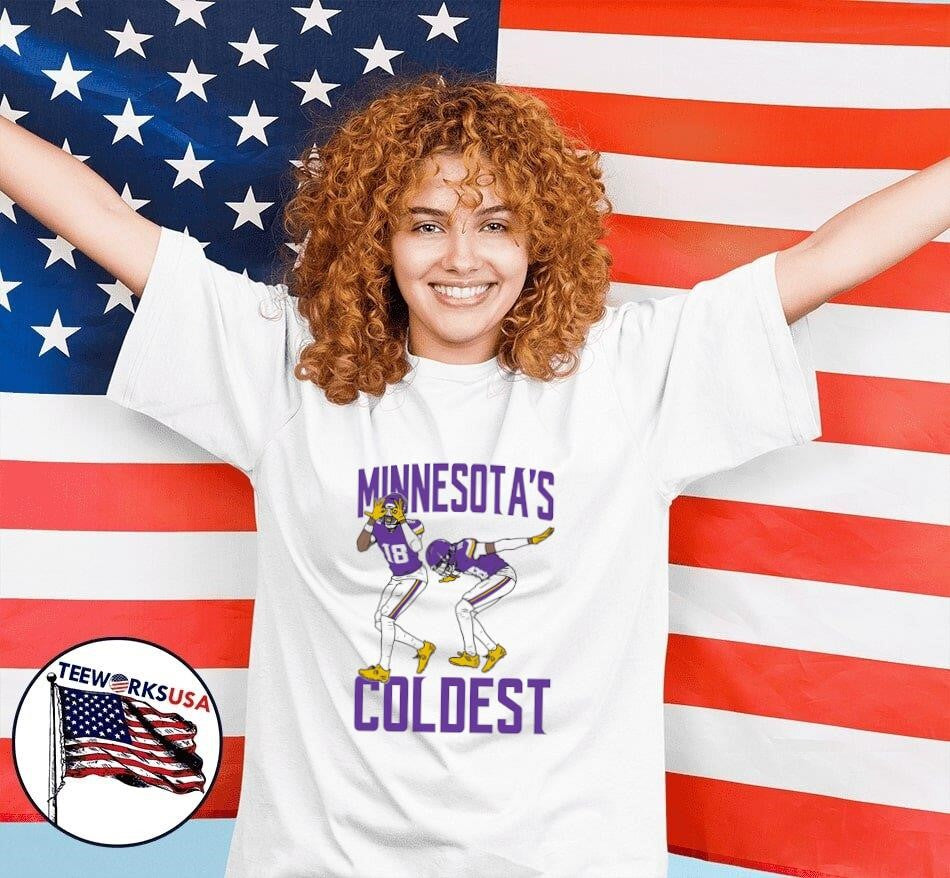 Minnesota's Coldest football - Adult & Kids T-Shirts, Sweatshirts & Hoodies apparel design preview 7