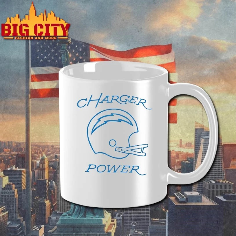 Charger Power Helmet - Adult & Kids T-Shirts, Sweatshirts & Hoodies apparel design preview 3