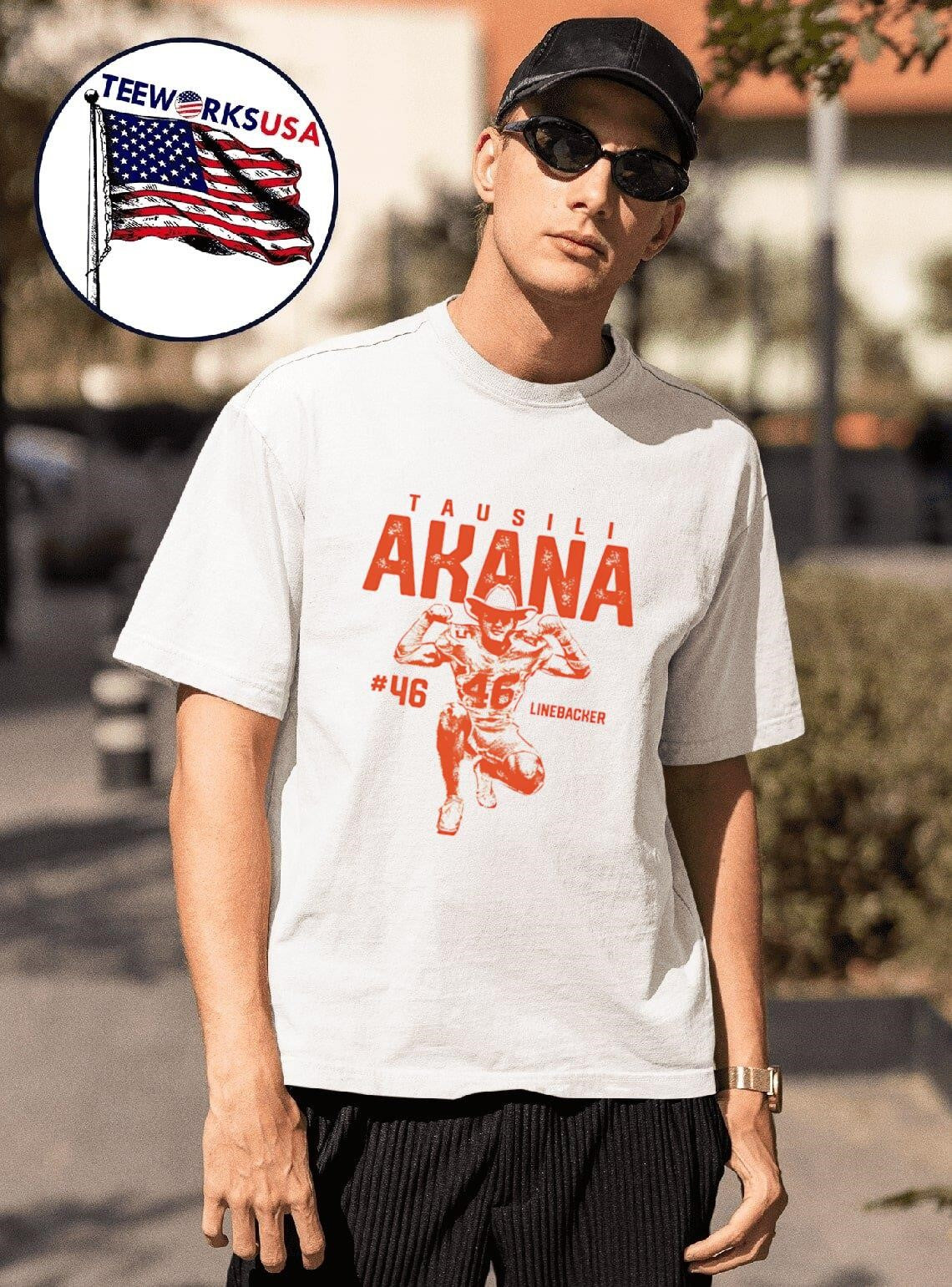 Tausili Akana Linebacker - Adult & Kids T-Shirts, Sweatshirts & Hoodies apparel design preview 1