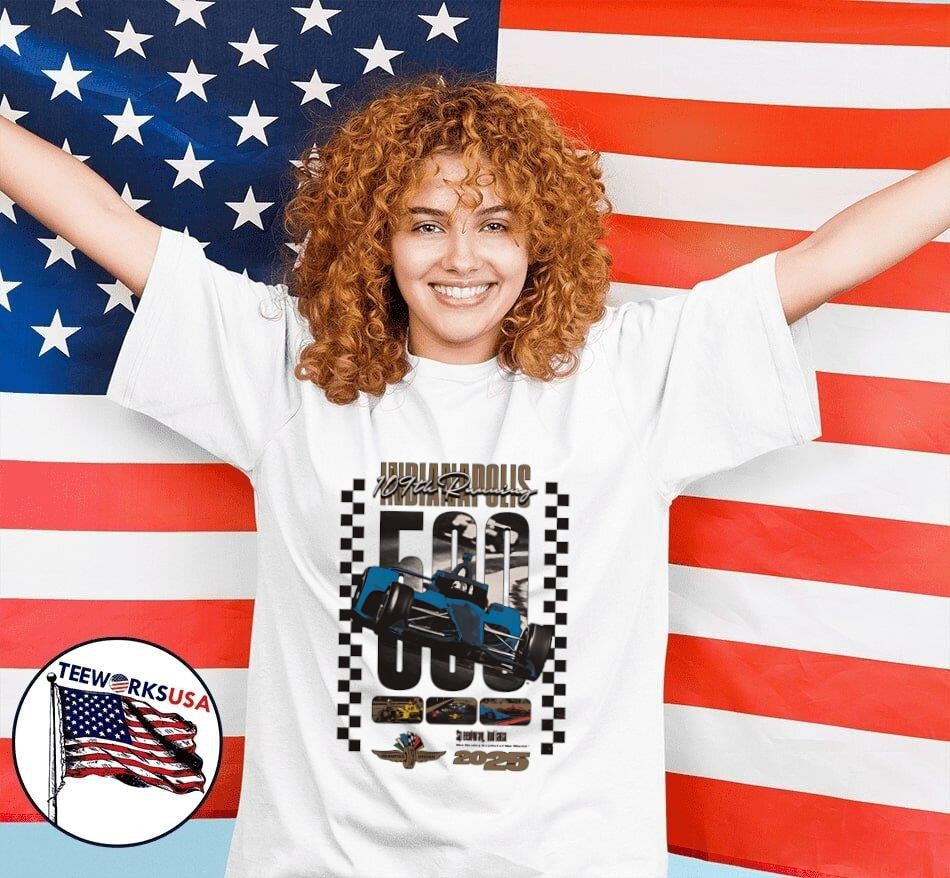 109th Running of the Indianapolis 500 - Adult & Kids T-Shirts, Sweatshirts & Hoodies apparel design preview 7