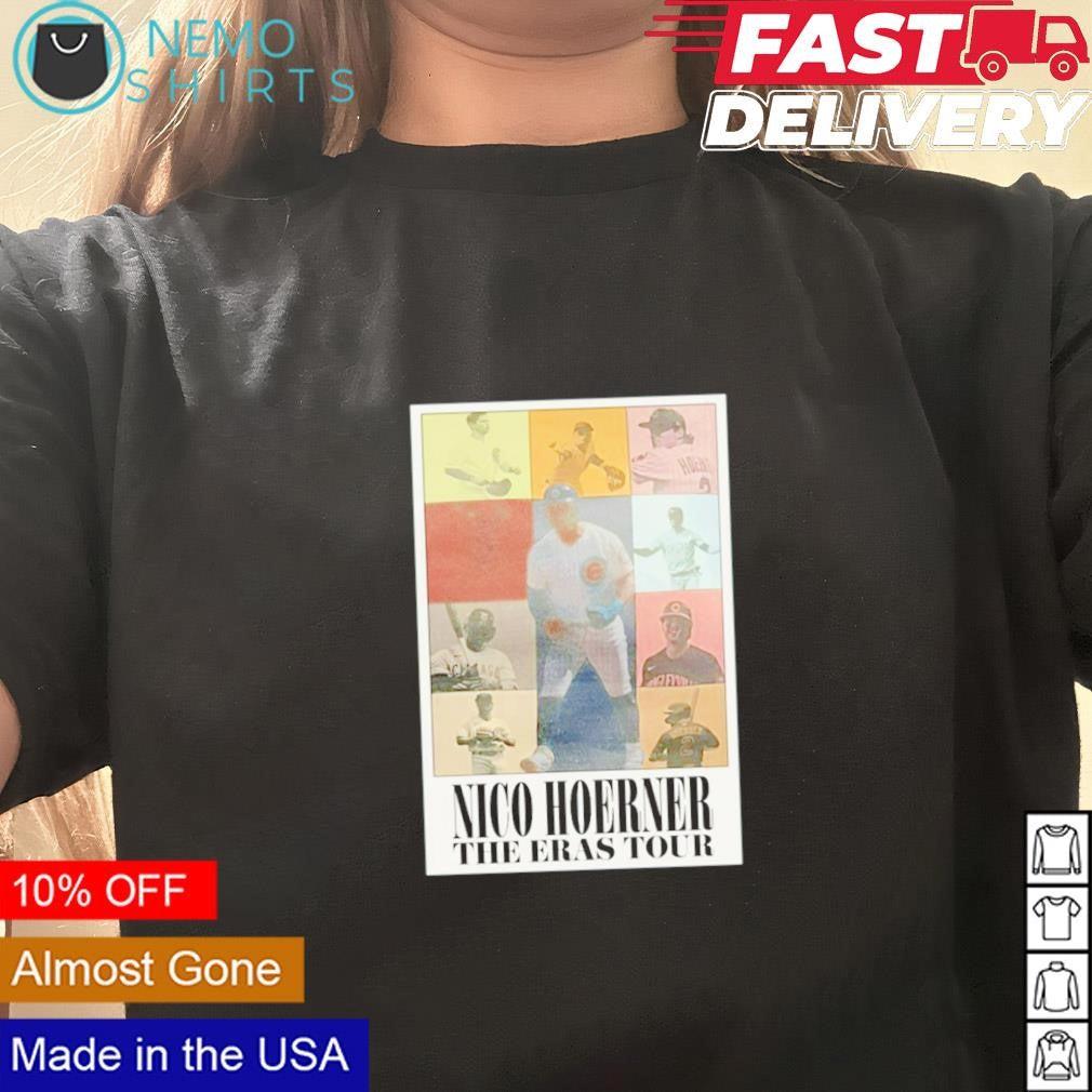 Nico Hoerner the Eras Tour - Adult & Kids T-Shirts, Sweatshirts & Hoodies apparel design preview 3