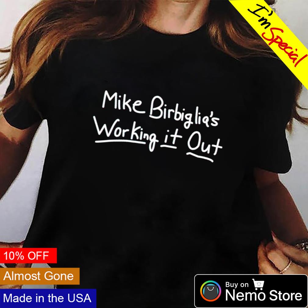 Mike birbiglia's working it out - Adult & Kids T-Shirts, Sweatshirts & Hoodies apparel design preview 2