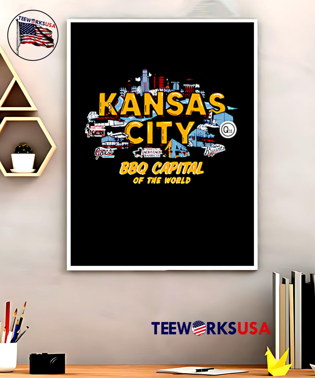 Kansas City BBQ Capital of the world - Adult & Kids T-Shirts, Sweatshirts & Hoodies apparel design preview 5