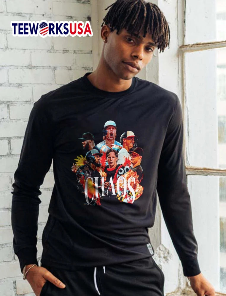 Chaos Player Collage Bird Maryland Flag - Adult & Kids T-Shirts, Sweatshirts & Hoodies apparel design preview 5