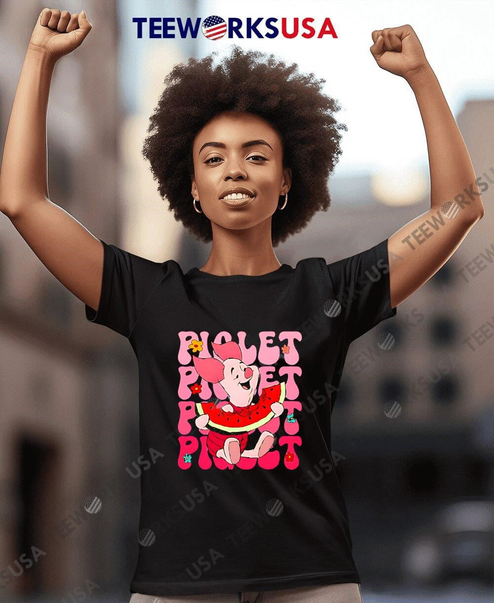 Piglet repeat cartoon cute - Adult & Kids T-Shirts, Sweatshirts & Hoodies apparel design preview 8